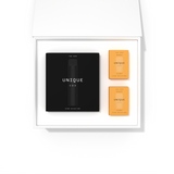 Unique CBD The Bar CBD Vape Zero Nicotine Device Black Starter Set With One Device and two pods 250mg Mango